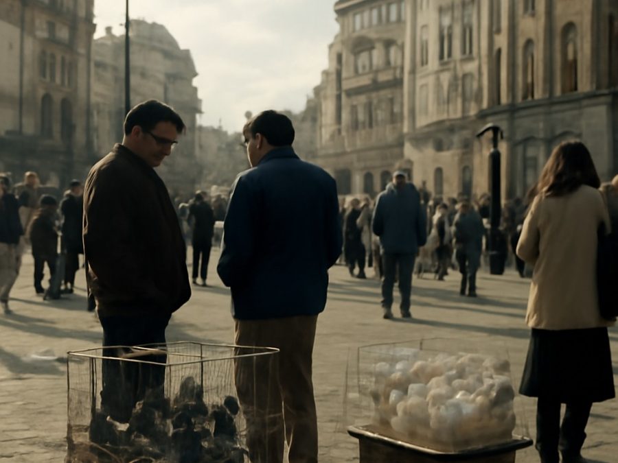 Bird vendors din Mexic se adună în Mexico City pentru Duminica Floriilor